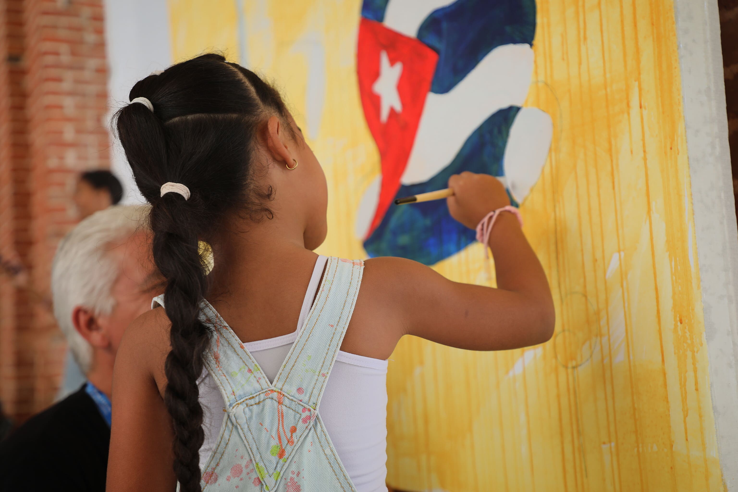 Mural de la Dignidad, en el Festival Granma Rebelde 