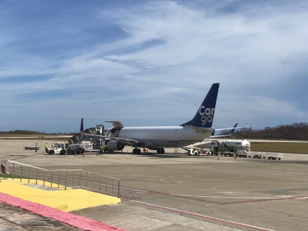 Llega al oriente del país donativo de la Cruz Roja internacional. Foto tomada de: www.tvsantiago.icrt.cu