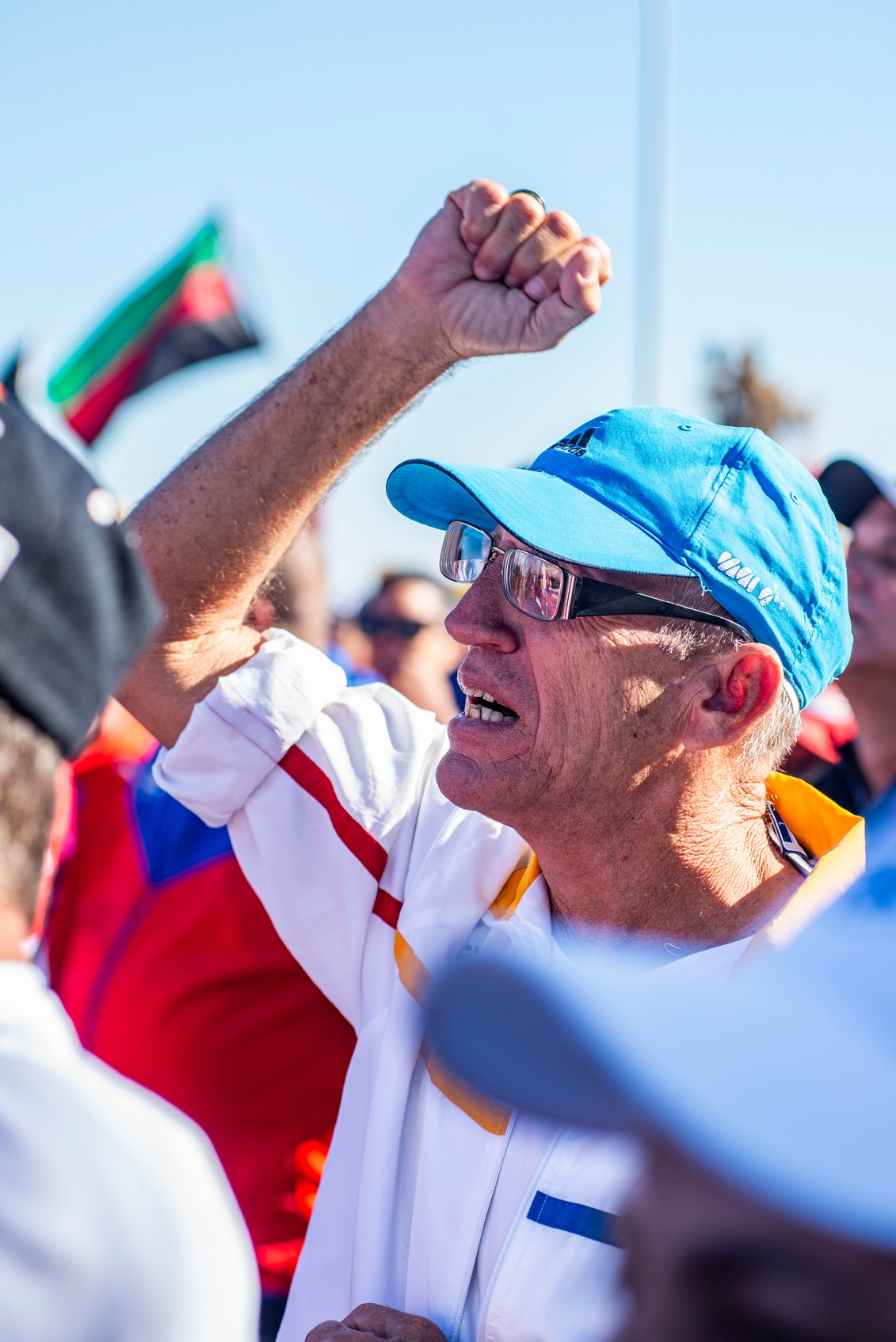 Concentración en la Tribuna Antimperialista, La Habana, en respaldo a Venezuela.