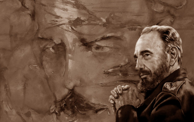 José Martí y Fidel José Martí y Fidel