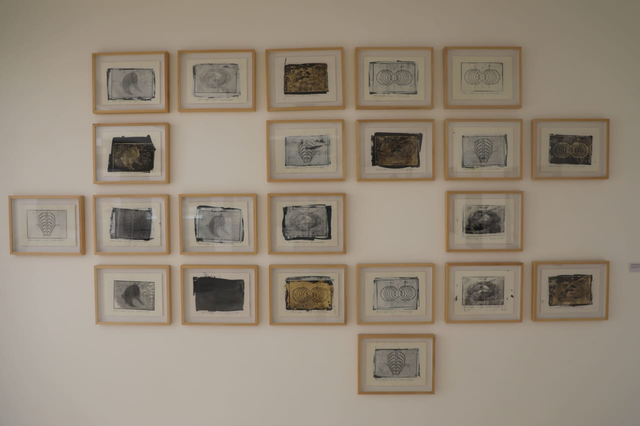 Exposición en el Centro de Prensa Internacional