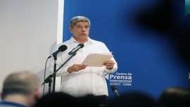 Viceministro de Relaciones Exteriores de la República de Cuba, Carlos Fernández de Cossío. Foto: Dunia Álvarez Palacios/ Granma