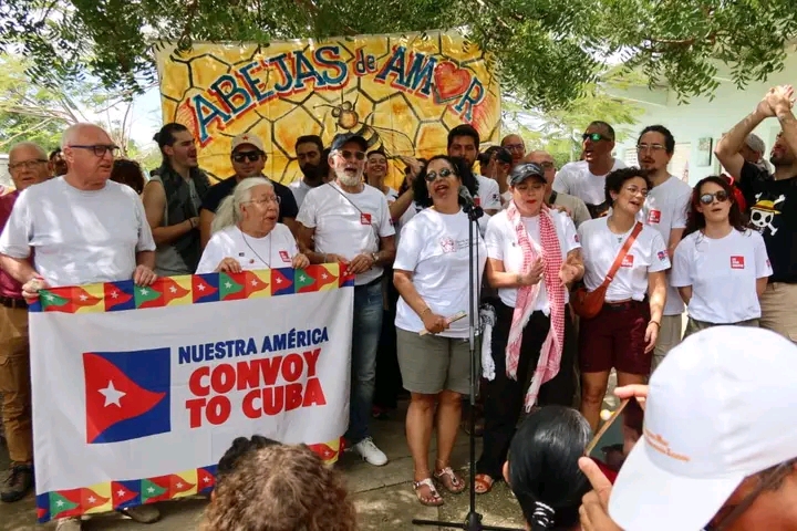 Segundo Convoy en Caimanera, Guantánamo 