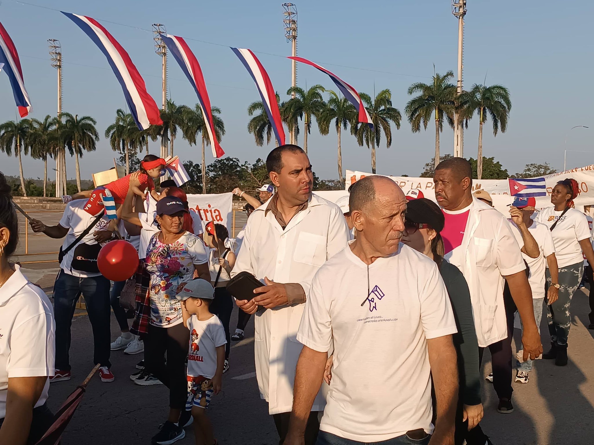 Desfile por el primero de mayo 
