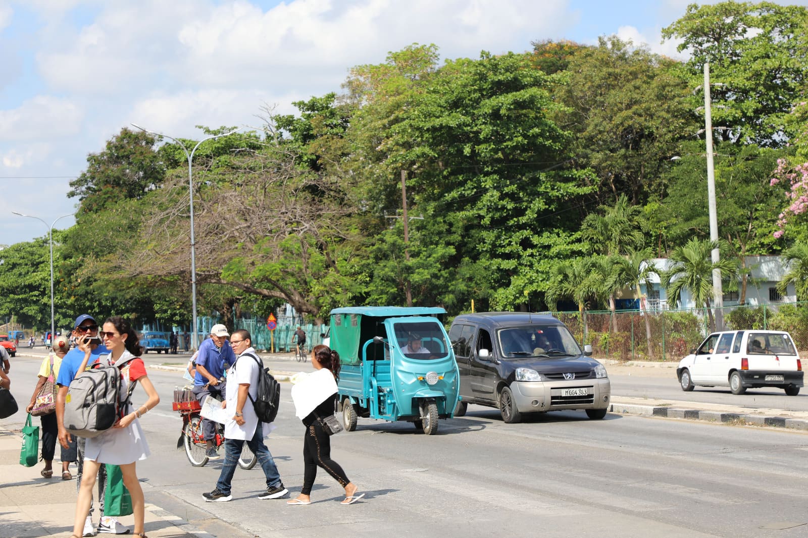Triciclos en Cuba