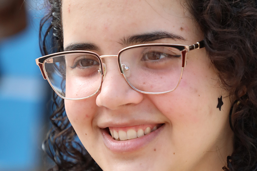 La joven tunera Laura Lizt Ramadán. (Reynaldo López Peña / Periódico 26) La joven tunera Laura Lizt Ramadán. (Reynaldo López Peña / Periódico 26)